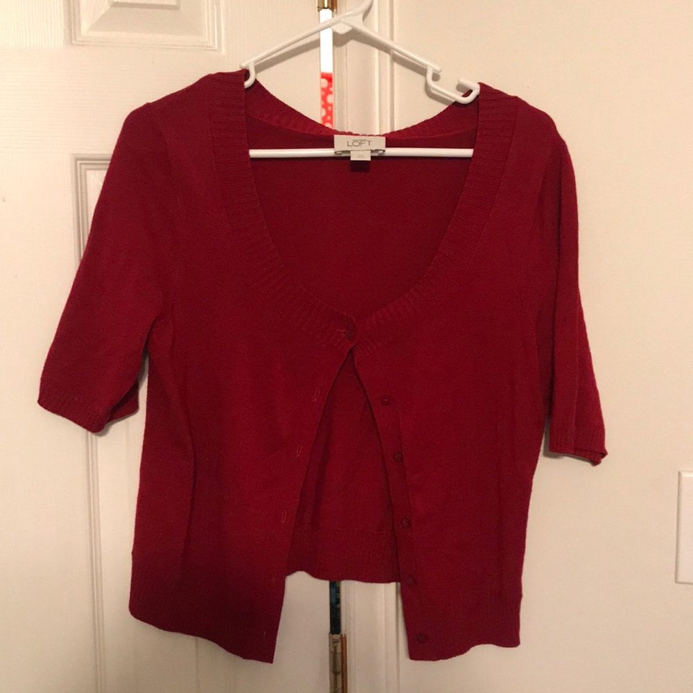 Red sweater